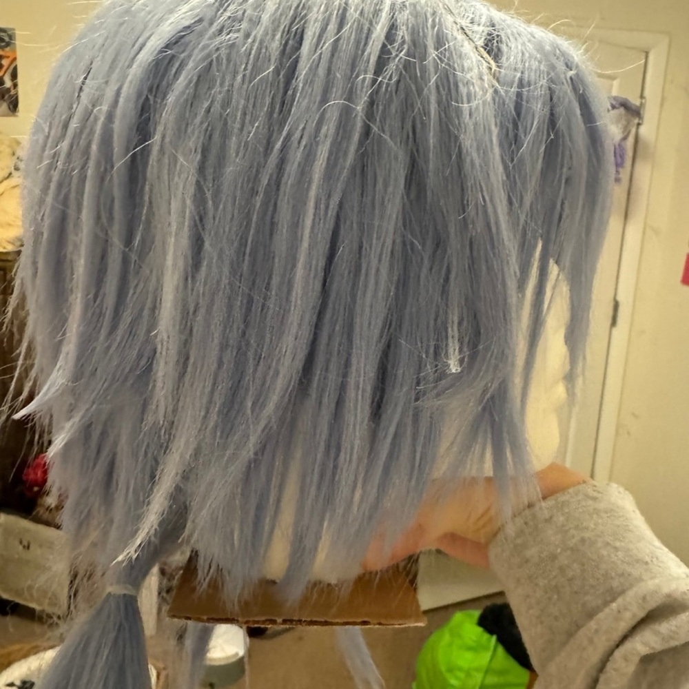 Light Blue Women's Wig